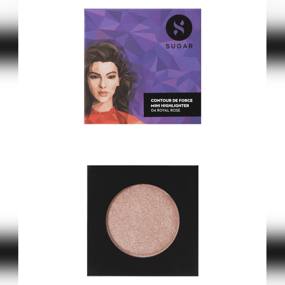 4/$25! SUGAR COSMETICSContour De Force Mini Highlighter in Royal Rose